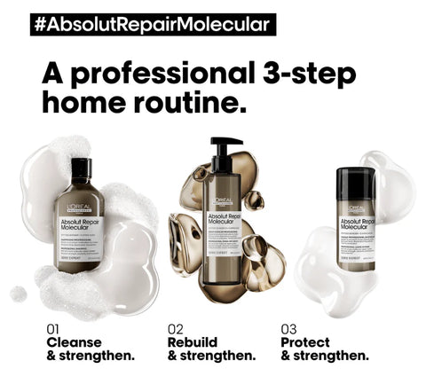 Loreal Professionel Absolut Repair Molecular Holiday Trio Gift Pack